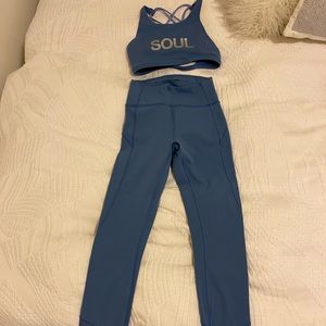 Soulcycle x lululemon set like new